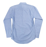 Slim Button Down - Blue Dobby